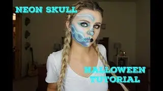 Neon Skull | Halloween Tutorial | Morphe