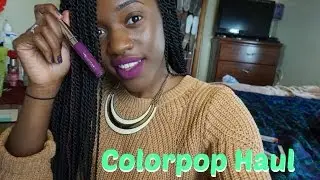 Colourpop Liquid Lipstick Swatches on Dark Skin | WOC LIPSTICK