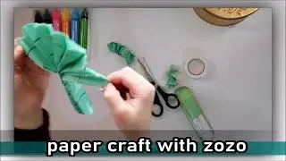 Paper craft with zozo