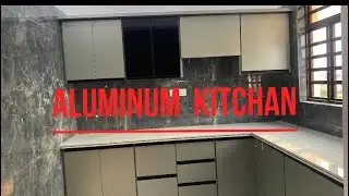 Aluminum modular Kitchan design profile hendal Kitchan Aluminum