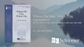 Wanna Die Easy, When I Die by Ysa&yuml;e M. Barnwell - Still Video