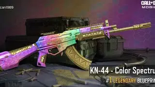 KN-44 Color Spectrum Legendary Gun Skin Gameplay