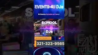 Central Florida DJs, Space & Treasure Coast 321-323-9565