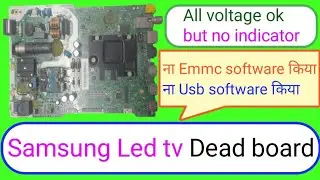 Samsung LED tv dead board repair !!Samsung TV main standby Problem!! Dead Led tv Repair
