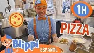 Hacemos pizzas con Blippi 🍕| Blippi Espa&ntilde;ol | Videos educativos para ni&ntilde;os | Aprende y Juega