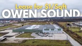 Rare industrial storage space in Owen Sound's industrial park is available for lease!
