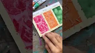 Еще три способа придания фактуры акварельным рисункам