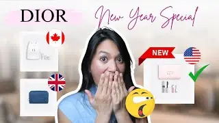 Dior Beauty New Year Special | UK Canada and US BRAND NEW FLAP POUCH | Dior Promo Code January 2025