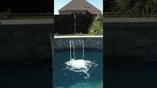 Custom Swimming Pool Build With Water Features In Dallas Texas- Pool Stop Custom Pools