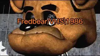 fredbear weird VHS
