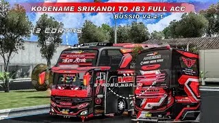 KODENAME SRIKANDI ROMBAK JB3 RESV V1 BUSSID V4.4.1  FULL ACC STROBO MATA 12 CORTAS 😱