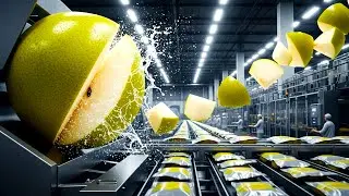 Inside a Modern Pear Processing Factory From Fresh Pears to Packaged Products