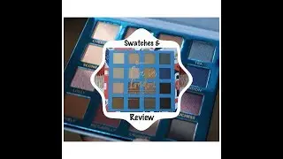 BH COSMETICS LOVE IN LONDON PALETTE | TRAVEL SERIES| SWATCHES & REVIEW