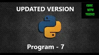 Python Programming no- 7|| for absolute beginners || python practice||even or odd