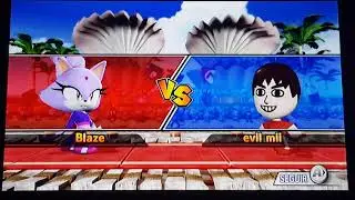 Mario & Sonic at the Olympic Games Dream Fencing #13 (Yoshi Vs Daisy) + Evil Mii Loses