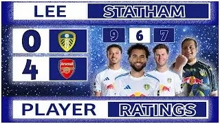 Leeds United Player Ratings v Arsenal Lee has never talked so much #leeds #playerratings #mot #alaw