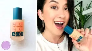 Honest Review of the New EXA High Fidelity Foundation! Demo, Swatches & More | Clean Beauty Guide