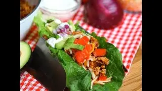 Turkey Taco Lettuce Wraps