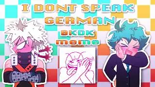 I DONT SPEAK GERMAN [TW!!]✦ MHA/BNHA ✦ Animation Meme ✦ •NOØN•