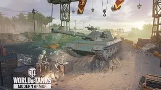 WOT Console CW | WZ-122 13.1K Dmg | Master + Crew setup