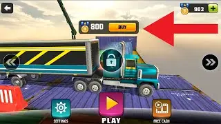 Impossible Truck Tracks 3D - New Truck Unlocked New Level Completed - Android Gameplay
