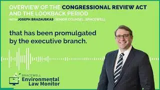Overview of the Congressional Review Act and the Lookback Period