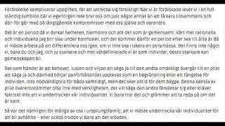 Vad vill jag och vad b&ouml;r jag? Av Jesper Juul