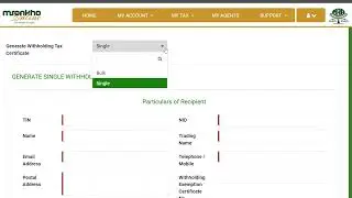 Generate a Withholding Tax and Cancel a Withholding Tax Certificate