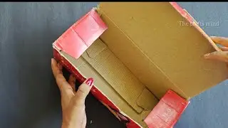 DIY best out of waste shoes box reuse idea/ DIY Organizer with cardboard box/cardboard box reuse.