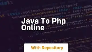java to php online