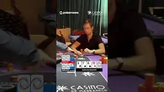 THE SNAP CALL 🤯 | Marrakech Open | #shorts #poker