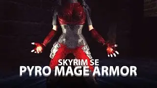 Pyro Mage Armor for Skyrim SE