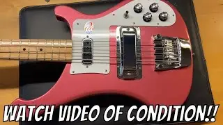 2020 Rickenbacker 4003S Plumglo