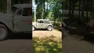 Bug hauling Branches! #hotrods #automobile