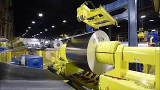 Alcos Press Feed line with Vacuum Stacker