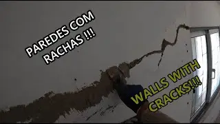Reparar Rachas - CRACKED WALLS                            #pov #repairing #thehandyman #houseinshape