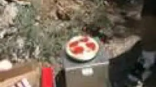 Выпечка пиццы в пекарне Backpacker Oven в Onion Valley