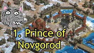 1. Prince of Novgorod | Alexander Nevski | AoE2: DE Custom Campaign