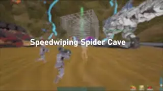 Speedwiping Spider Cave on Day 3 | Ark Unofficial | Astro PvP 100x