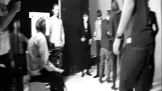 Behind the scenes at the shoot for Burberry the Beat for Men