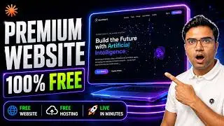 Build a Premium Animated Website for FREE with Claude AI | Free Hosting & Live Deployment