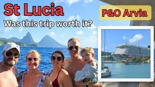 P&O Arvia St Lucia Cruise Port day. Our HONEST Thoughts After Doing This Excursion 🩵
