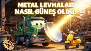 Metal Levhalar Nasıl G&uuml;neş Oldu? 🤔💡 | Reno ve Pixie'nin İlgin&ccedil; Buluşu