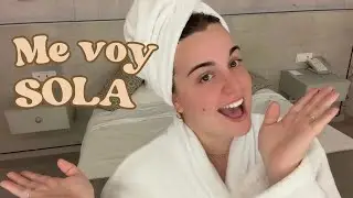 Vlog: me voy sola de hotel  🌊