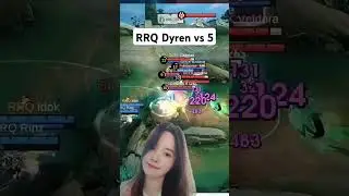 RRQ Dyren VS 5 #mobilelegends #mlbb #rrqdyren #geek #mplids14highlight