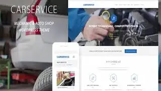 Car Service - Mechanic Auto Shop WordPress Theme | Themeforest Website Templates and Themes