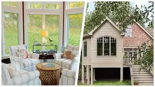 75 Mid-sized White Floor Sunroom Design Ideas You'll Love 😊