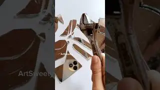 💁🏻&zwj;♀️Waste 😱Mirror to Vase #ArtSweetyy #ArtWithGlass