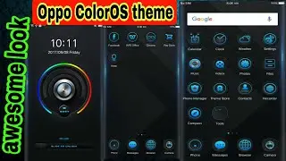 Oppo ColorOS theme Quality blue