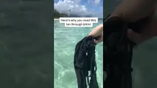 Do you want tan through swimsuit like this?